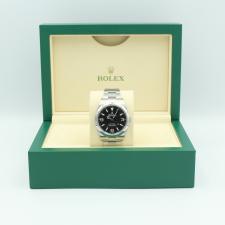 Gents Rolex Explorer 214270 Steel case with Black dial