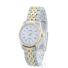 Gents Tudor Prince 72033 18ct Yellow Gold Stainless Steel case with White Diamond Dot dial