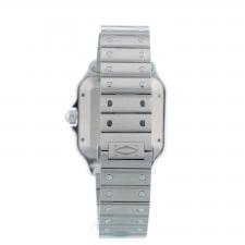 Gents Cartier Santos XL WSSA0018 Steel case with White dial