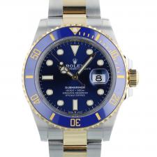 Gents Rolex Submariner Date 126613LB 18ct Yellow Gold   Stainless Steel case with Blue dial