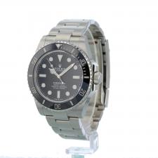 Gents Rolex Submariner Non Date 124060 Steel case with Black dial