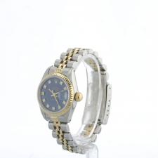 Ladies Rolex Datejust 69173 18ct Yellow Gold   Stainless Steel case with Gilt   Diamond dial
