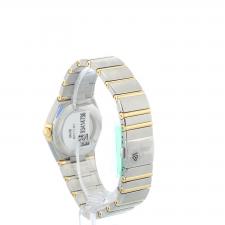 Ladies Omega Constellation 131.20.28.60.55.002 18ct Yellow Gold   Stainless Steel case with MOP Diamond dial