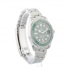 Gents Rolex Submariner Date 116610lv Steel case with Green dial