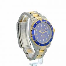 Gents Rolex Submariner Date 16803 18ct Yellow Gold   Stainless Steel case with Blue dial