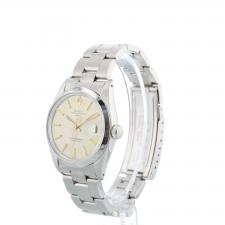 Gents Rolex Date 1500 Steel case with Silver dial