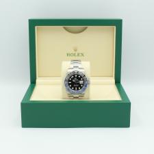 Gents Rolex GMT Master II 126710BLNR Stainless Steel case with Black dial
