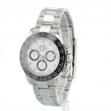 Gents Rolex Daytona 116500LN Steel case with White dial