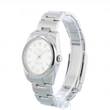 Gents Rolex Air King 114200 Stainless Steel case with Silver dial