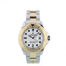 Gents Rolex Yacht-Master 16623 18ct Yellow Gold   Stainless Steel case with White dial