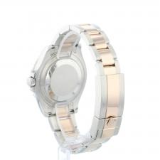 Gents Rolex Yacht-Master 37 268621 18ct Rose Gold Stainless Steel case with Black dial