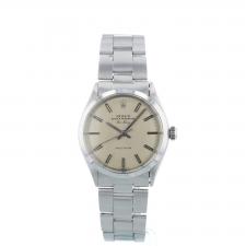 Gents Rolex Air King 5500 Steel case with Silver dial