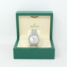 Gents Rolex Datejust II 116334 Steel case with Silver Diamond Dot dial