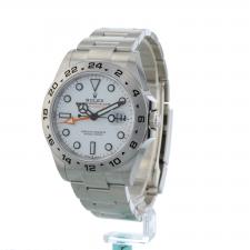 Gents Rolex Explorer II 226570 Steel case with White dial