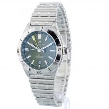 Gents Breitling Chronomat A32398 Stainless Steel case with Green dial