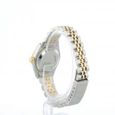 Ladies Rolex DateJust 69173 18ct Yellow Gold   Stainless Steel case with Blue Diamond dial