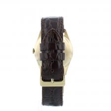 Gents Omega Dress 9 CT case with Silver dial