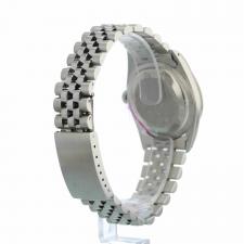 Gents Rolex Datejust 16234 Stainless Steel case with Black Diamond Set dial