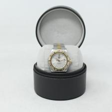 Gents Tag Heuer Professional WK1120-0 Gold Plated   Stainless Steel case with Silver dial