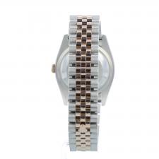 Gents Rolex DateJust 36 116231 18ct Rose Gold   Stainless Steel case with Pink Diamond Dial dial