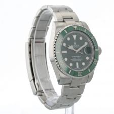 Gents Rolex Submariner Date 116610LV Steel case with Green dial