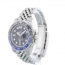Gents Rolex GMT Master II 126710BLNR Stainless Steel case with Black dial