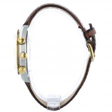 Gents Omega Speedmaster 37145080 18ct Yellow Gold   Stainless Steel case with Black dial