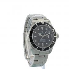 Gents Rolex Submariner Date 16610 Steel case with Black dial