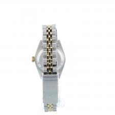 Ladies Rolex 69173 18ct Yellow Gold Stainless Steel case with Blue Vignette Diamond dial