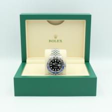 Gents Rolex GMT Master II 126710BLNR Steel case with Black dial