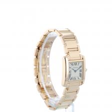 Ladies Cartier Tank Francaise 2793 18ct Rose Gold case with Cream dial