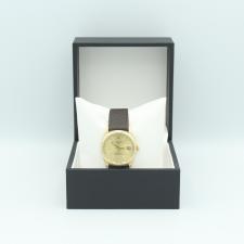 Gents Rolex Oyster Perpetual Date 15037 14CT case with Champagne  dial