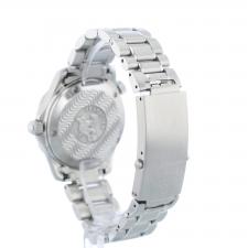Gents Omega Seamaster 22525000 Stainless Steel case with Black Wave dial