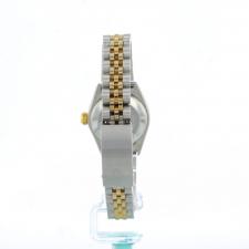 Ladies Rolex Oyster Perpetual 6718 18ct Yellow Gold   Stainless Steel case with White Diamond Set dial