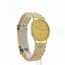 Gents Omega DeVille  G/P case with Gilt dial