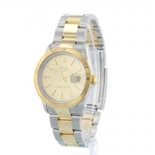 Gents  Rolex Datejust Turn O Graph 16362 18ct Yellow Gold   Stainless Steel case with Champagne  dial