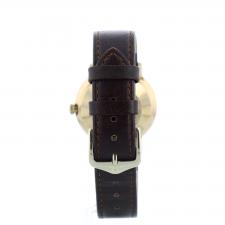 Gents Omega Seamaster De ville . 9 CT case with White dial