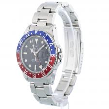 Gents Rolex GMT 16750 Stainless Steel case with Black dial