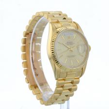 Gents Rolex Day Date 18238 18 CT case with Gilt dial