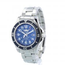 Gents Breitling Super Ocean II 42 A1736501 Steel case with Blue dial