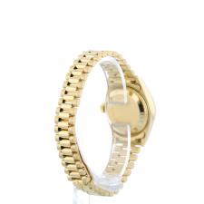 Ladies Rolex DateJust 69178 18ct Yellow Gold case with Gilt Diamond dial