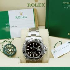 Gents Rolex Submariner Date 116610LN Stainless Steel case with Black dial