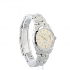 Gents Rolex Date 1500 Steel case with Silver dial