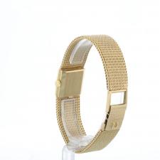 Ladies Omega Dress   9 CT case with Silver dial