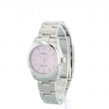 Ladies Rolex Oyster Perpetual 31 277200 Steel case with Candy Pink dial
