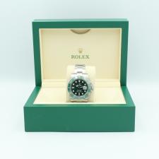 Gents Rolex Submariner Date 116610LV Steel case with Green dial
