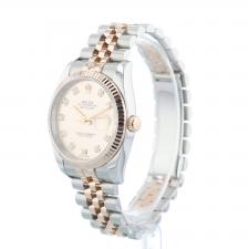 Gents Rolex DateJust 36 116231 18ct Rose Gold   Stainless Steel case with Pink Diamond Dial dial