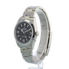 Gents Rolex Explorer 124270 Steel case with Black dial