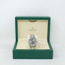 Gents Rolex Datejust 41 126334 Steel case with Rhodium   Diamond dial