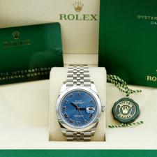 Gents Rolex Datejust 41 126300 Stainless Steel case with dial